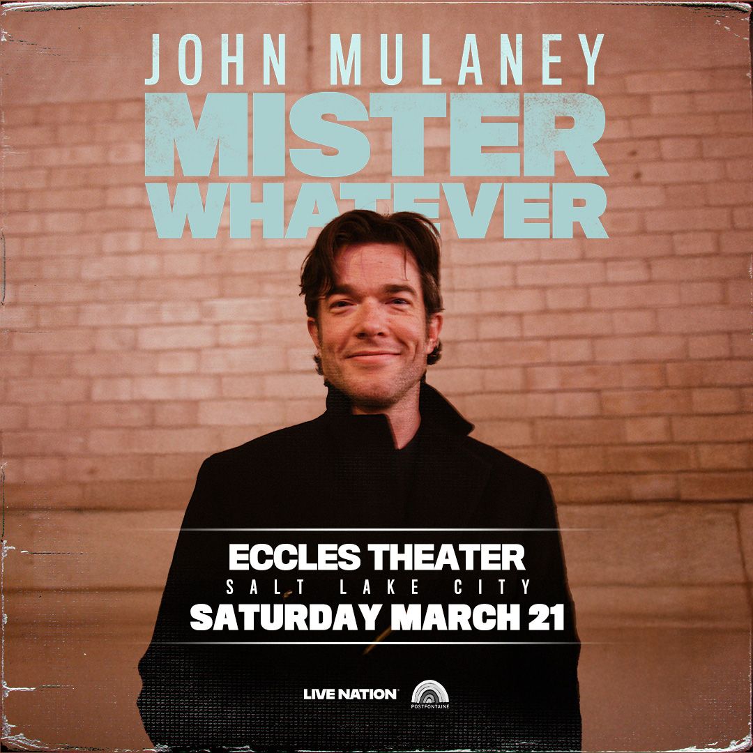 2 Tickets: John Mulaney – THIS SAT, March 21 (7PM) – 2nd Tier