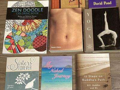 Books on Yoga Spirituality Chakra Buddha