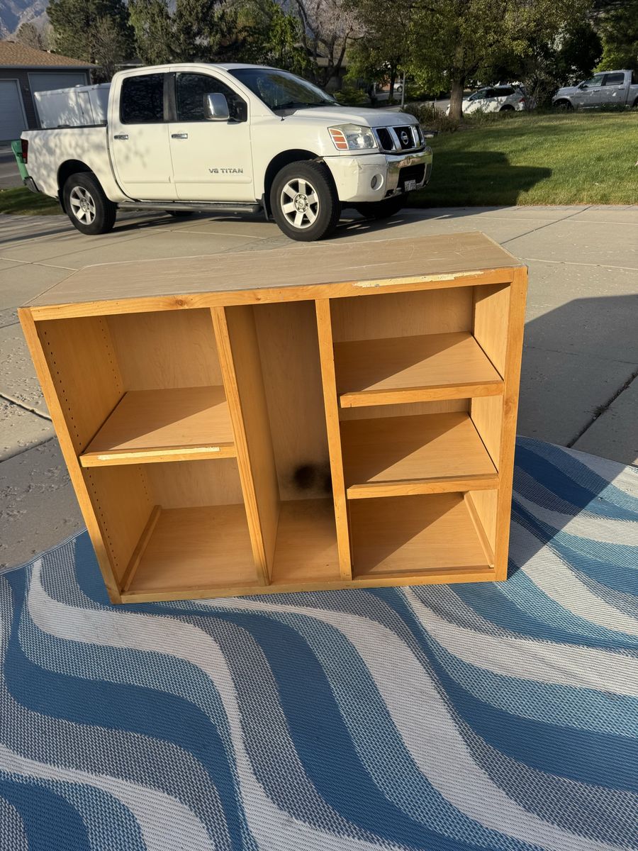 Multi Compartment Storage Shelf Display Cabinet