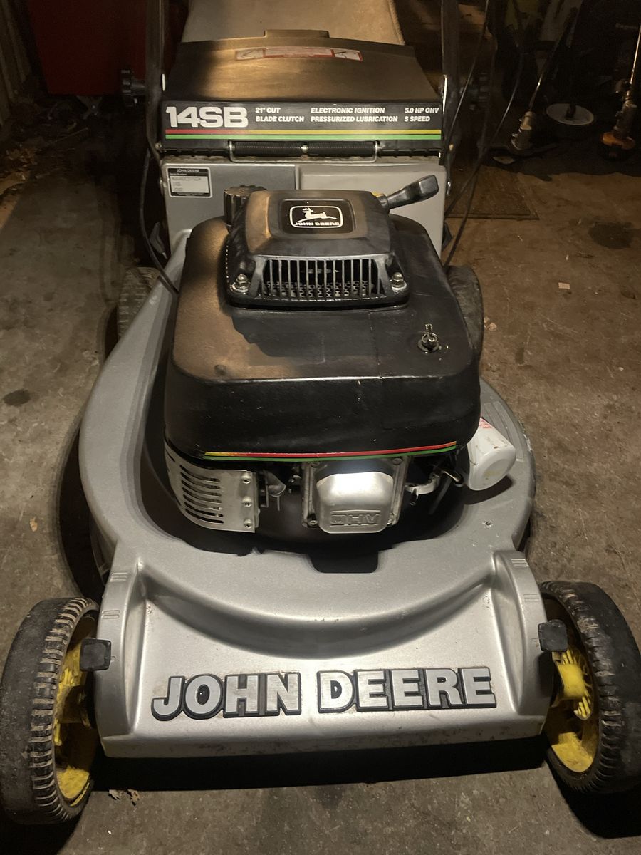 Commercial john deer lawn mower