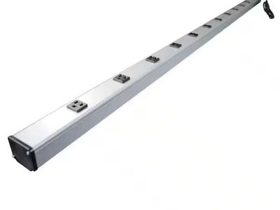 New Legrand 72 inch 12 outlet Industrial Surge Protector Power Strip