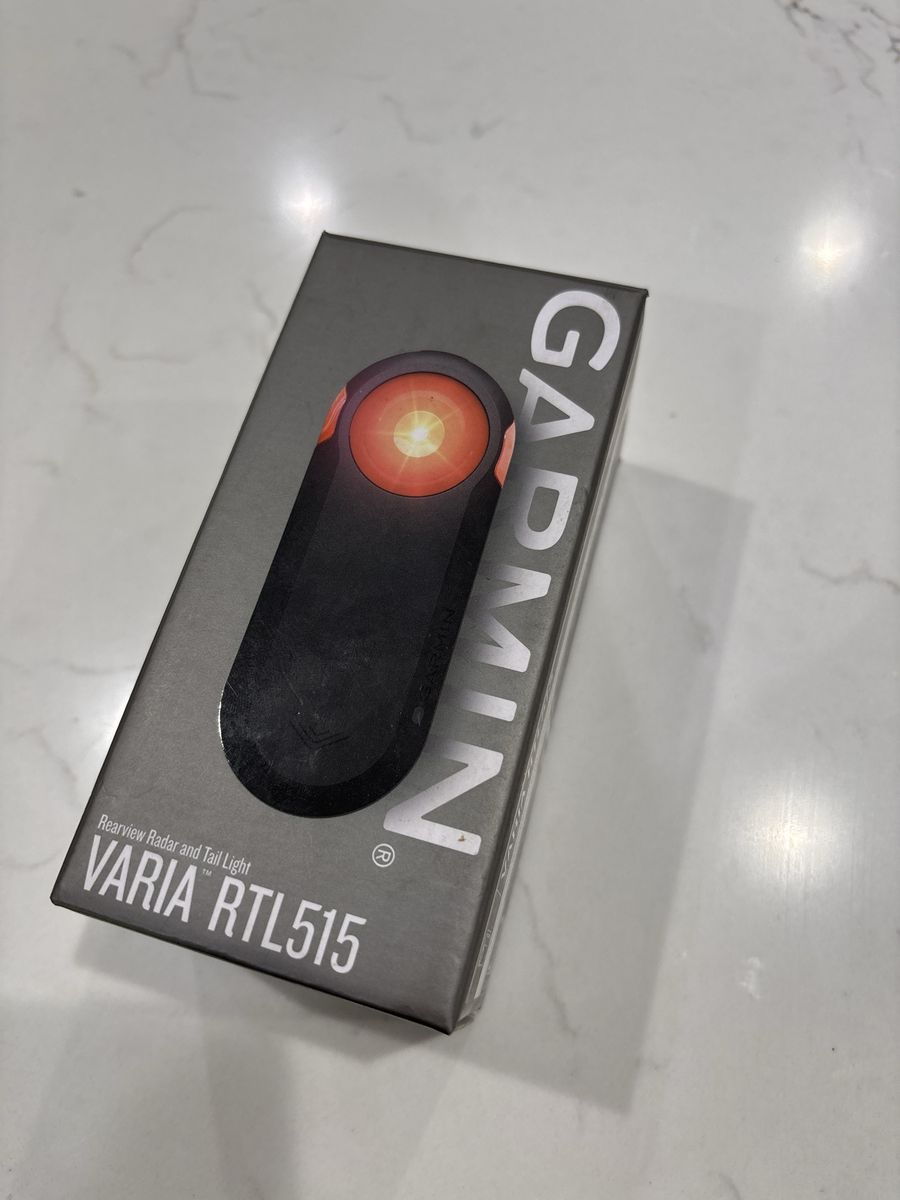 Garmin Varia RTL515 Rearview Radar & Tail Light - Cycling Awareness Device