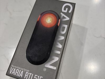 Garmin Varia RTL515 Rearview Radar & Tail Light - Cycling Awareness Device