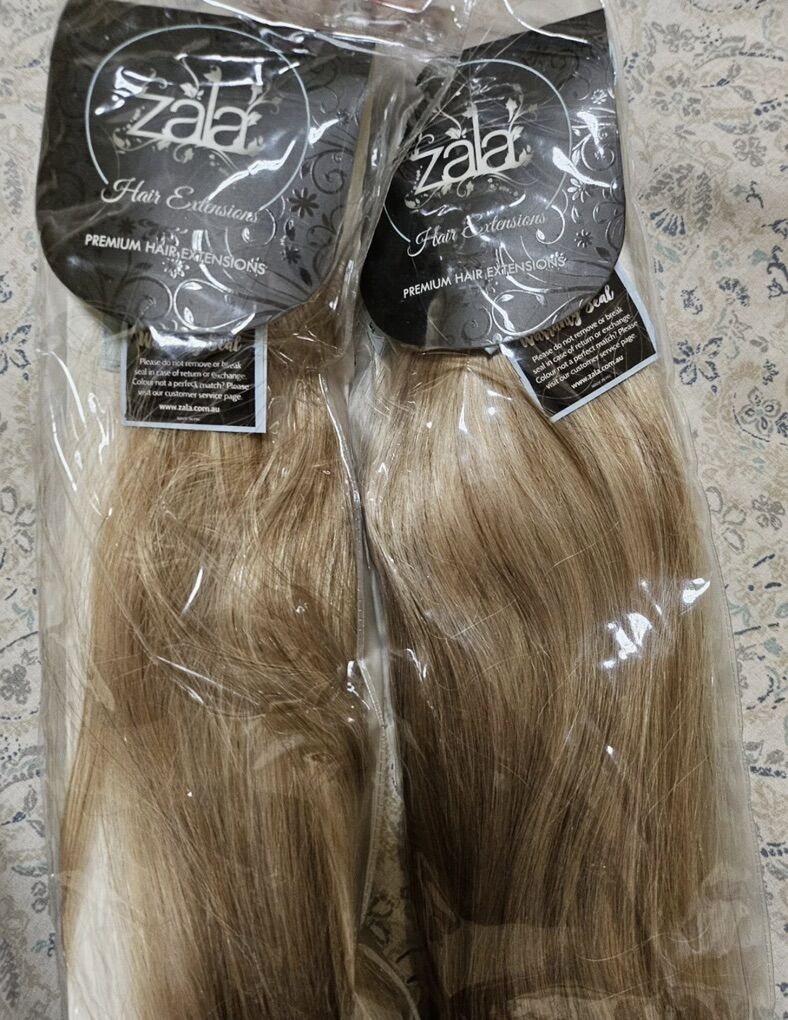 Zala 26 Clip In Ponytail Human Hair Beachy Blonde