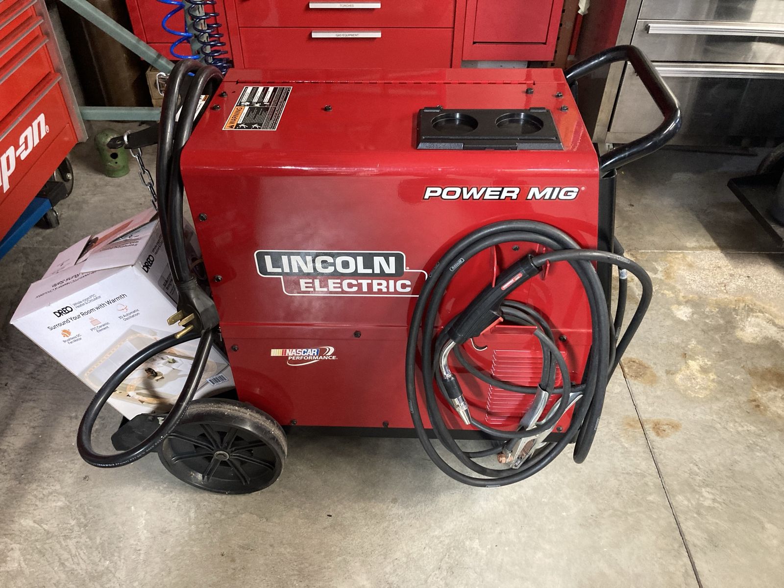 Lincoln Powermig 256 Mig Welder pkg like new