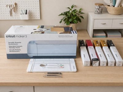 COMPLETE CRICUT MAKER 3 BUNDLE (UN-OPENED)*NEW LOWERED PRICE BY $100.00 *