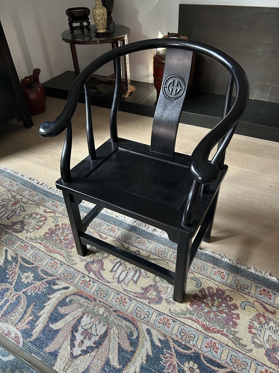 Asian wooden chair