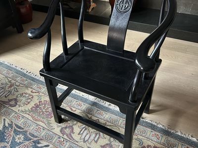 Asian wooden chair