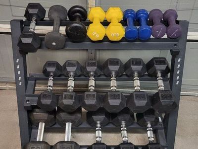 dumbbells 361 pounds
