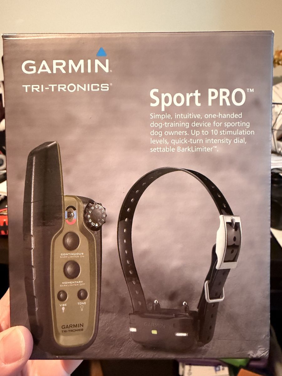 Garmin Tri-Tronics Sport PRO Dog Training E-Collar - 10 Stimulation Levels, BarkLimiter