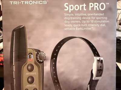 Garmin Tri-Tronics Sport PRO Dog Training E-Collar - 10 Stimulation Levels, BarkLimiter