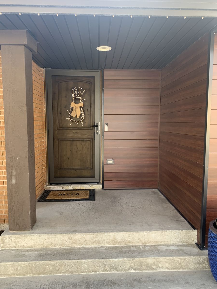 Premium Wood Grain Aluminum Siding bundle