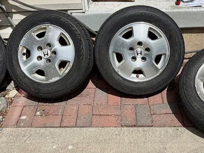 Set of 4 New Tires + Aluminum Rims – 205/65R15 - Mastercraft