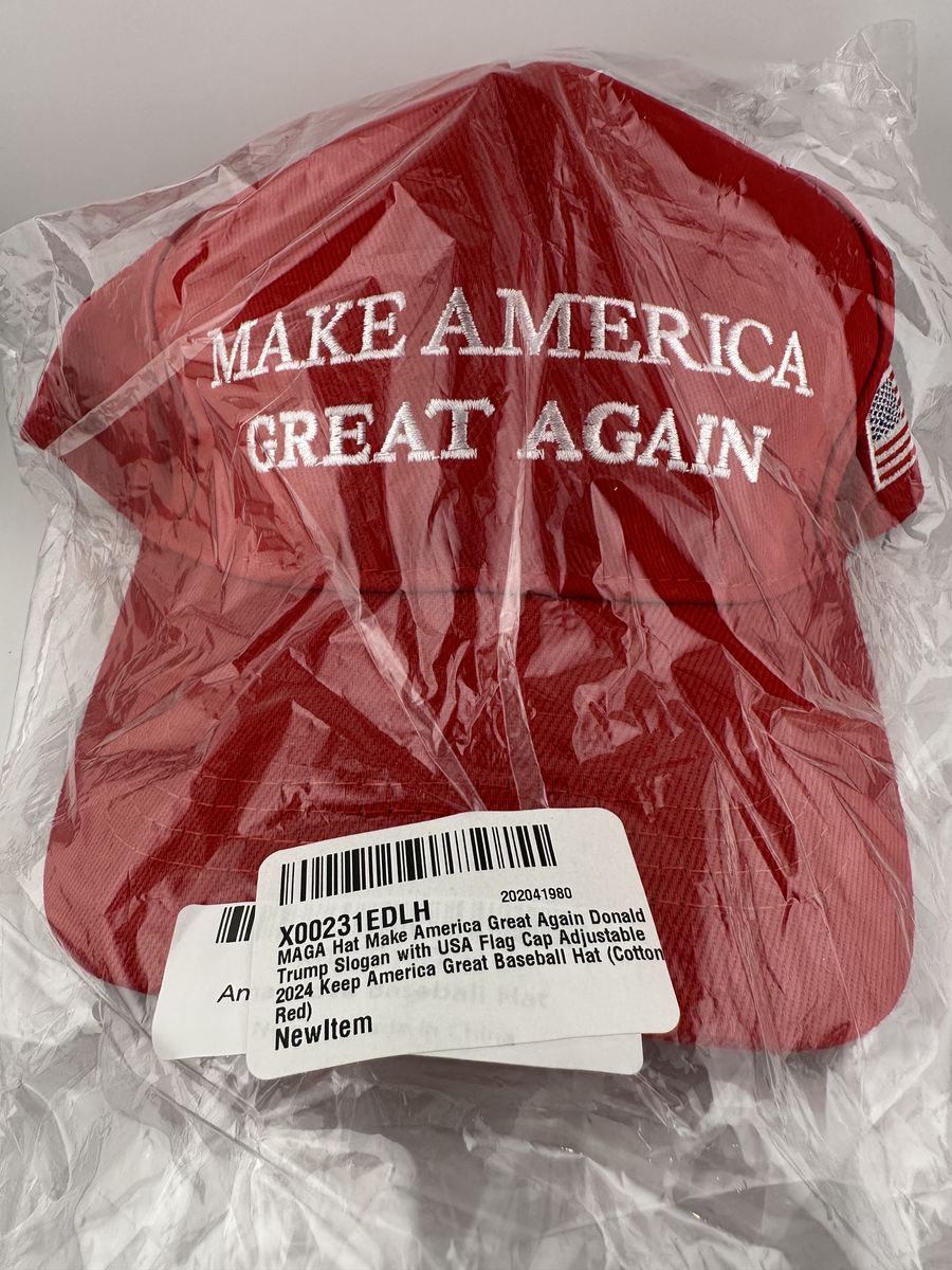 2025 Trump MAGA Hat Make America Great Again Red Inauguration DC New Sealed