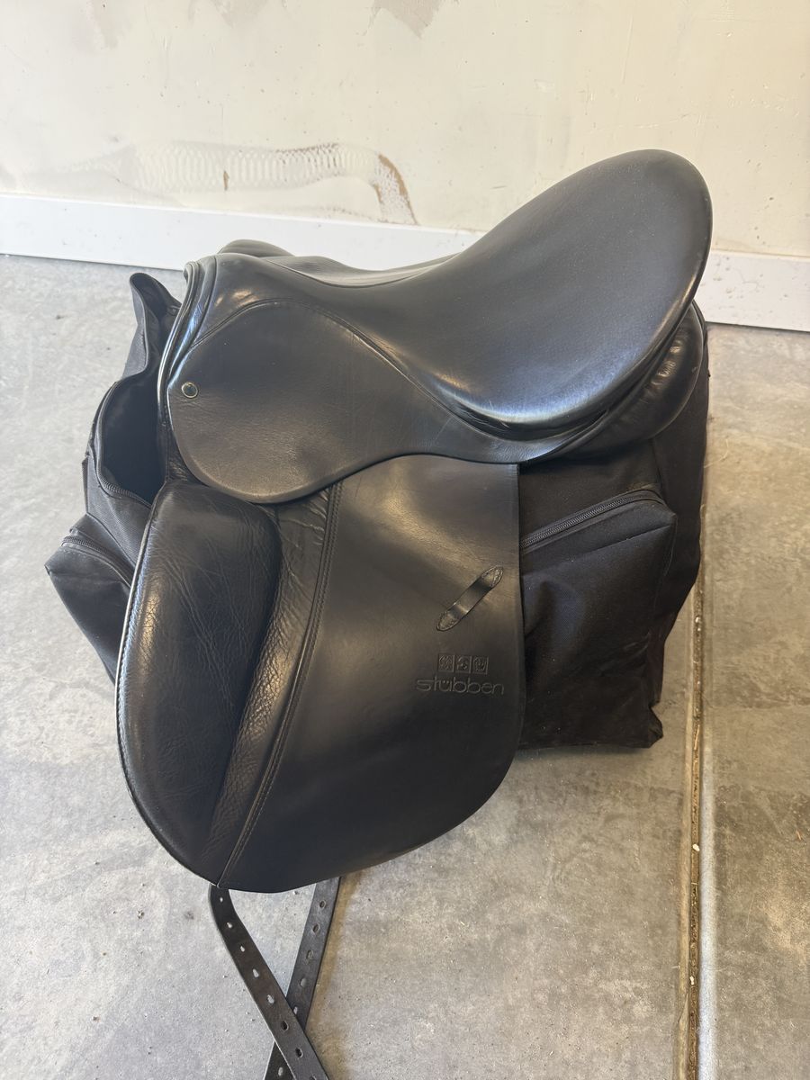 Stübben Tristan Dressage Saddle – 17.5" Seat – $350