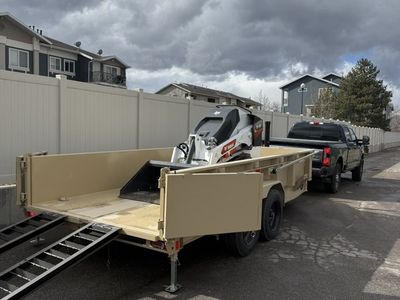 Mini Skid + Dump Trailer Combo – Backyard Landscaping Package - Combo Starts at $245