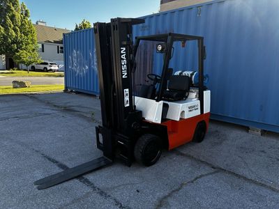 5000 pound Nissan forklift