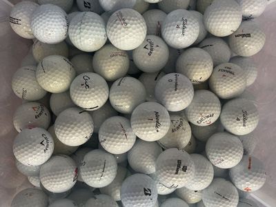 Mixed Used Golf Balls - Callaway, Titleist, Wilson, Kirkland, Pinnacle - Over 100 Count