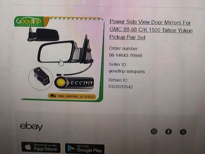 Goodtrip auto parts side mirrors electric