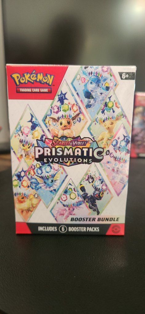 Pokemon TCG Scarlet & Violet Prismatic Evolutions Booster Bundle Box