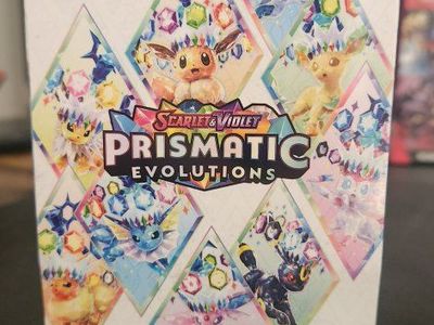 Pokemon TCG Scarlet & Violet Prismatic Evolutions Booster Bundle Box