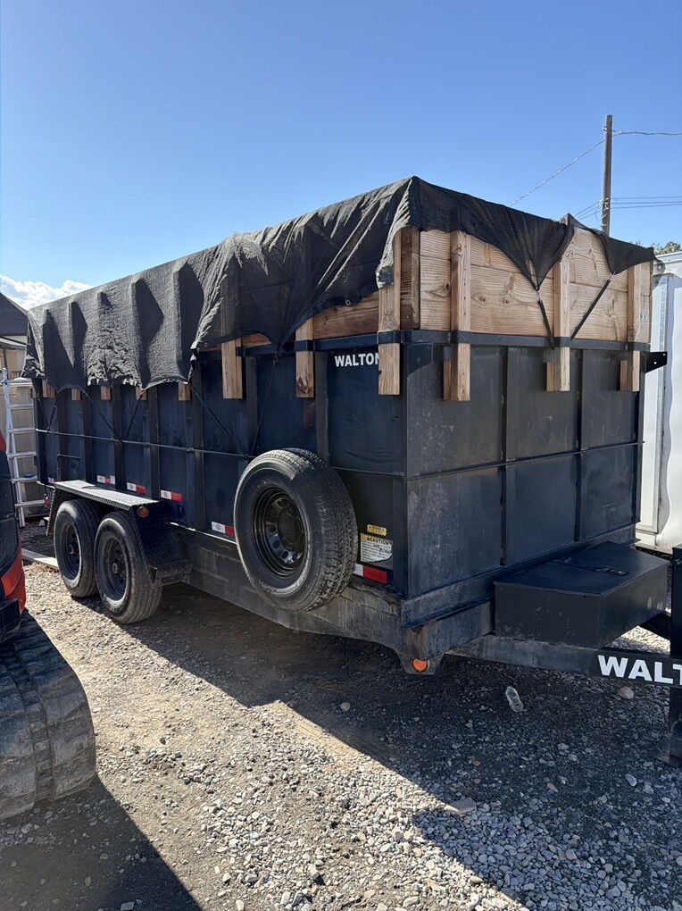 16' Highside Dump Trailer