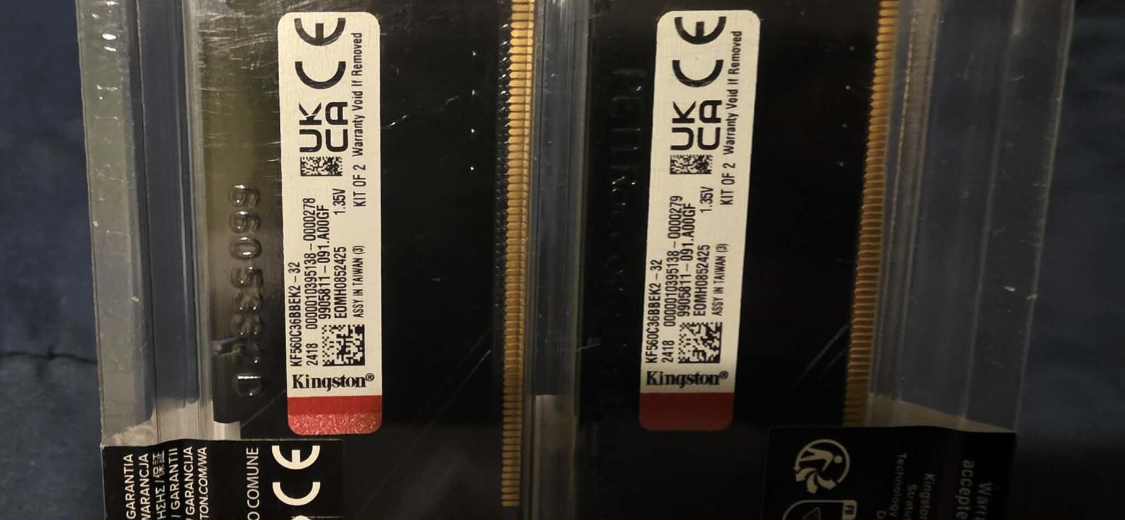 New Kingston FURY Beast 32GB (2x16GB) DDR5 6000MT/s Desktop RAM