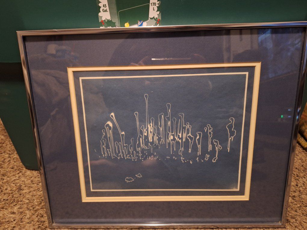 Assorted Vintage Silver Frames with Prints