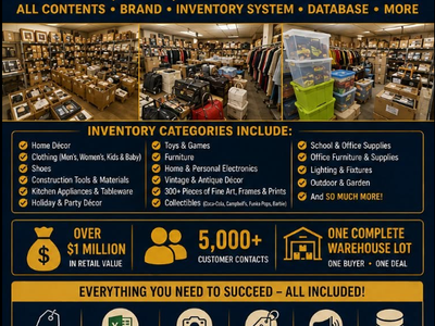 MASSIVE BUSINESS LIQUIDATION — Thousands of Items!
