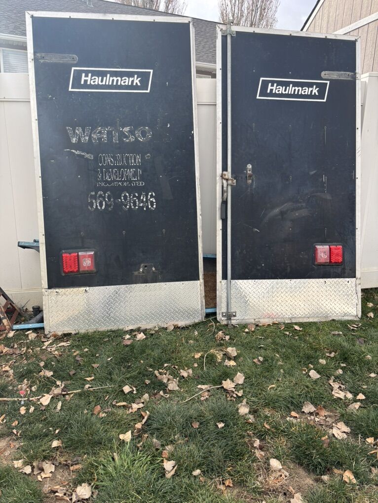 Haulmark Trailer Rear Doors
