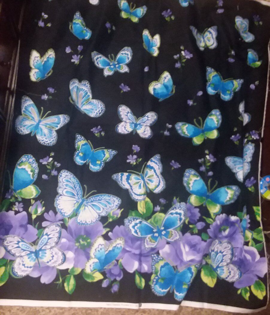 LARGE BUTTERFLY PANEL....36 INCHES X 44 INCHES