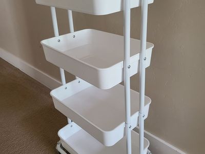 4 tier rolling utility cart