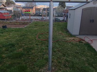 huge hanging line metal T's