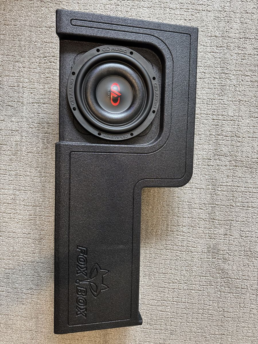 Fox Acoustic Ported Enclosure w/ DD Audio SL610 D4 Sub