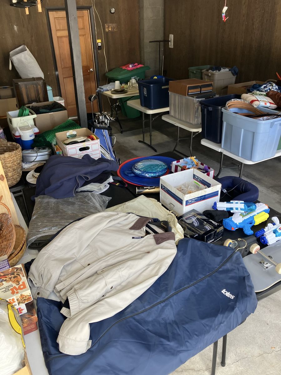 Garage sale Saturday August 22nd in Sandy