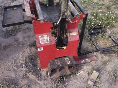 Heavy Duty 3300 lbs Manual Tire Changer Machine - Red Industrial Tool