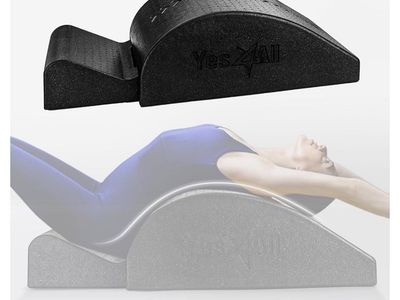 Brand new, Yes4All Foldable Pilates Arc Spine Supporter & Back Stretcher EPP Foam