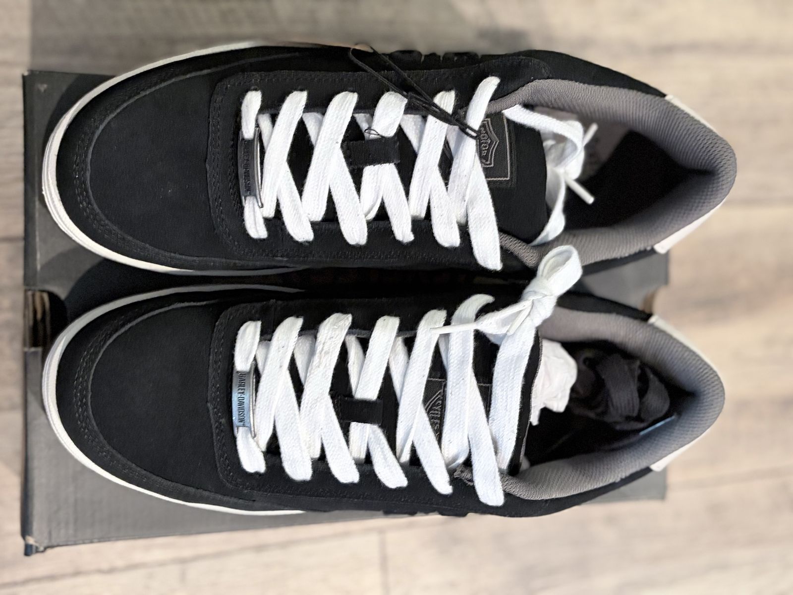 Harley-Davidson Men's Static ST Skate Shoes Black US 11 DS9027 New with Box