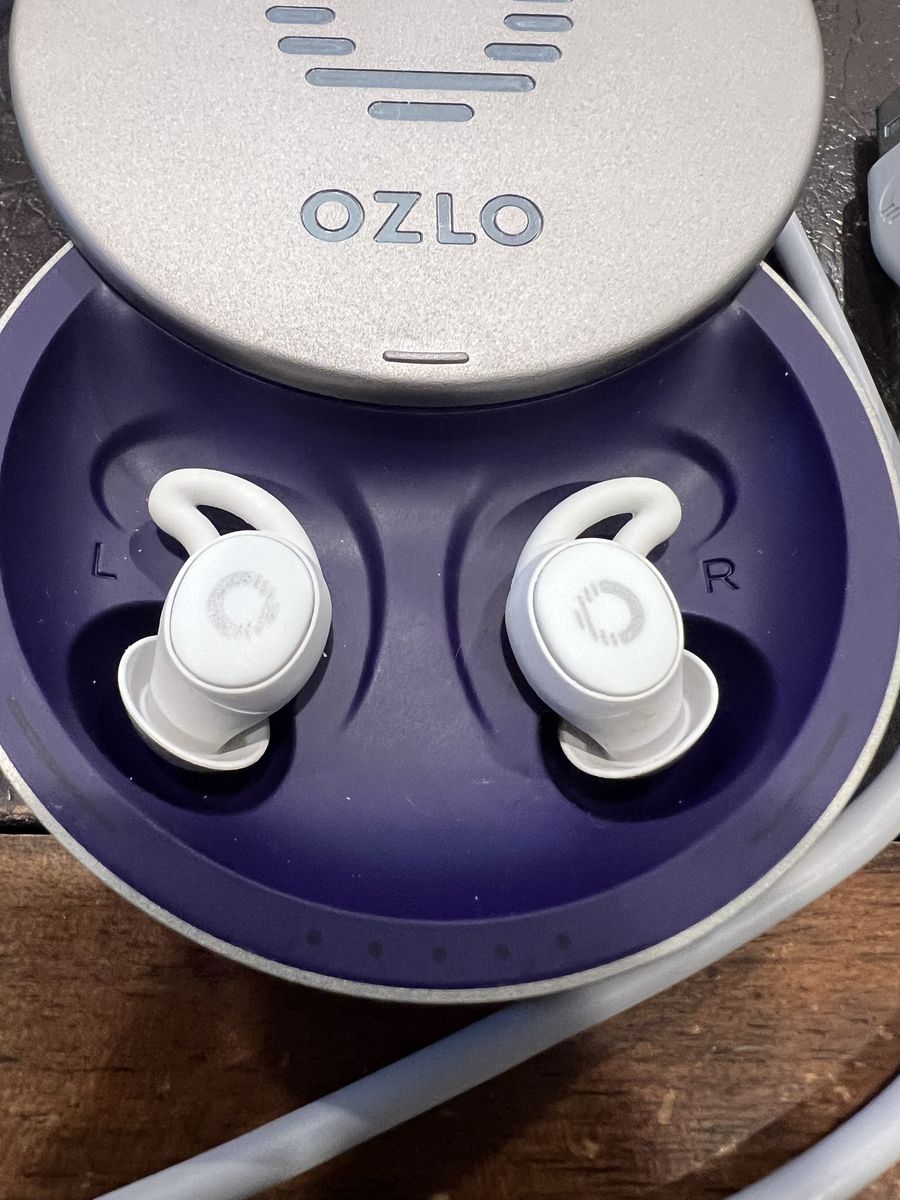 Ozlo Sleepbuds Wireless Noise-Masking Earbuds with Charging Case & Cable