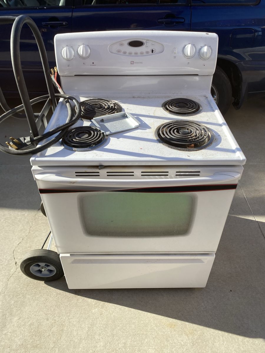 Maytag electric stove