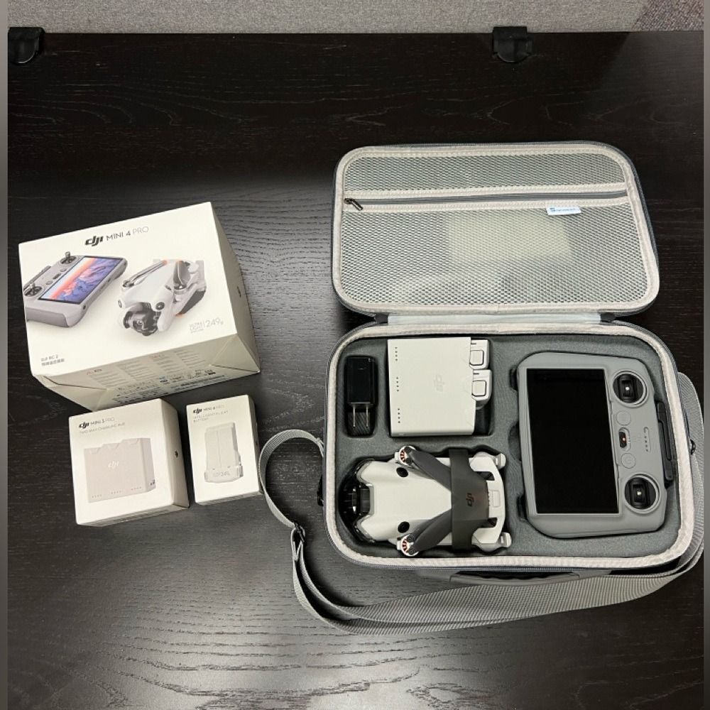 DJI Mini 4 Pro w/ RC2 Controller  - Accessories - Open - but Brand New - Never Flown