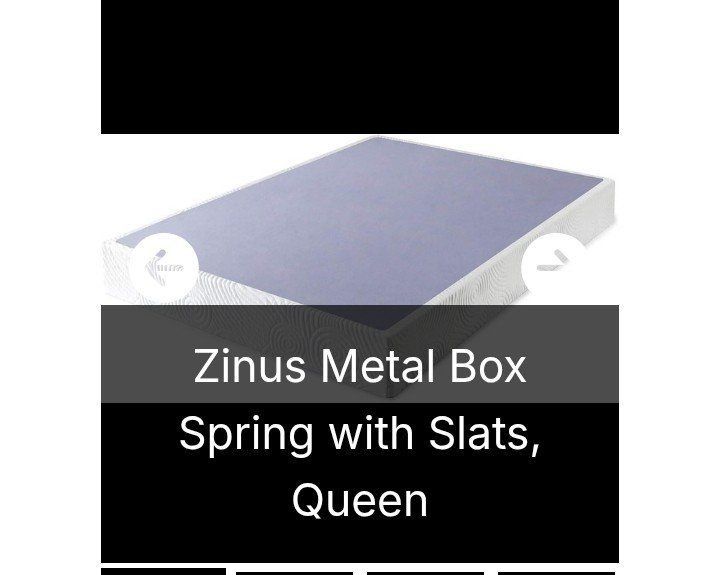 Queen Metal Box Springs (NEW)