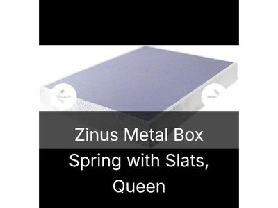 Queen Metal Box Springs (NEW)