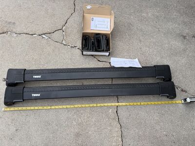 Thule Rapid System Aeroblade Cross Bars Roof Rack 4023 Fit Kit