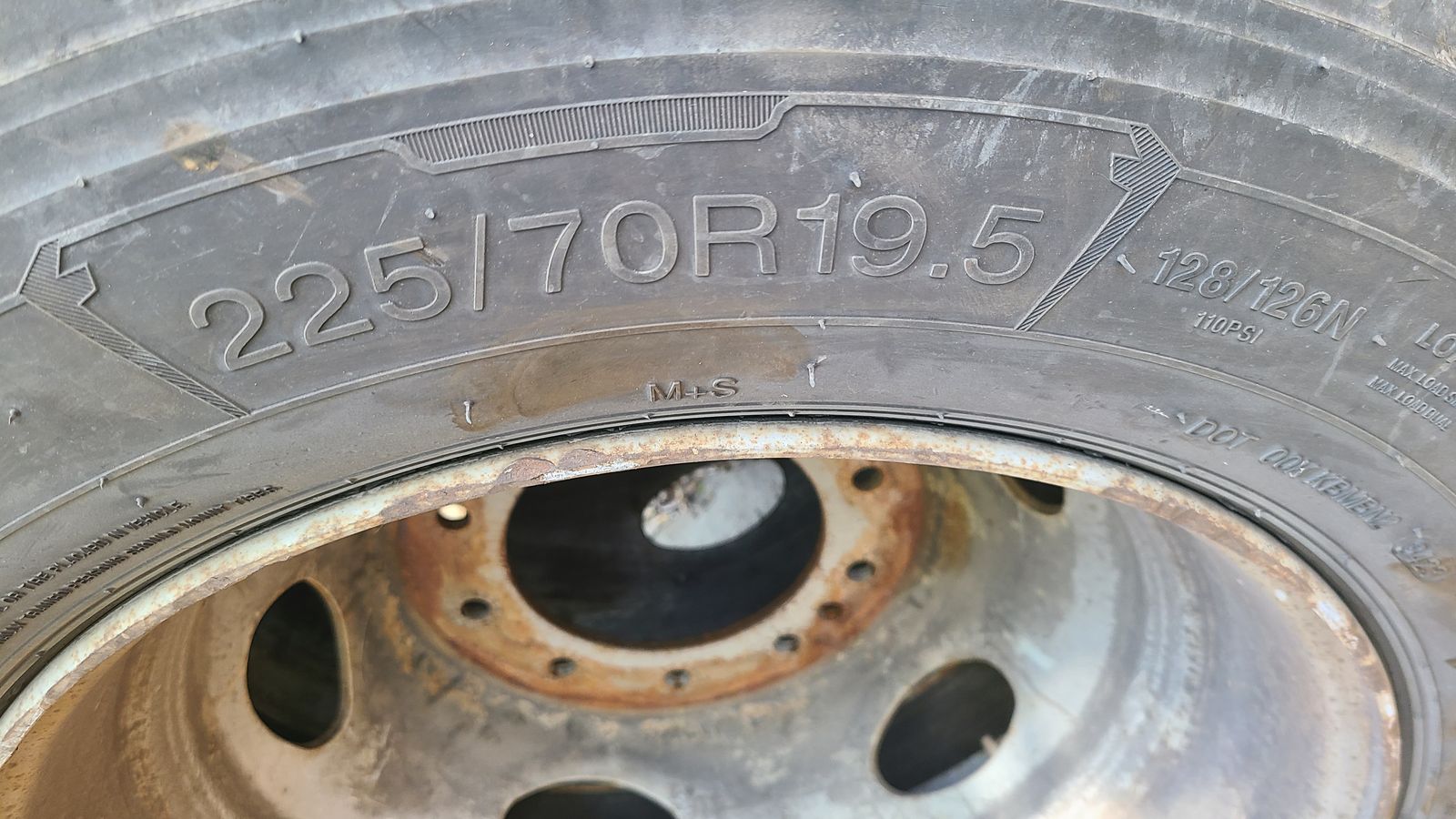 225 70 19.5 tires and wheels