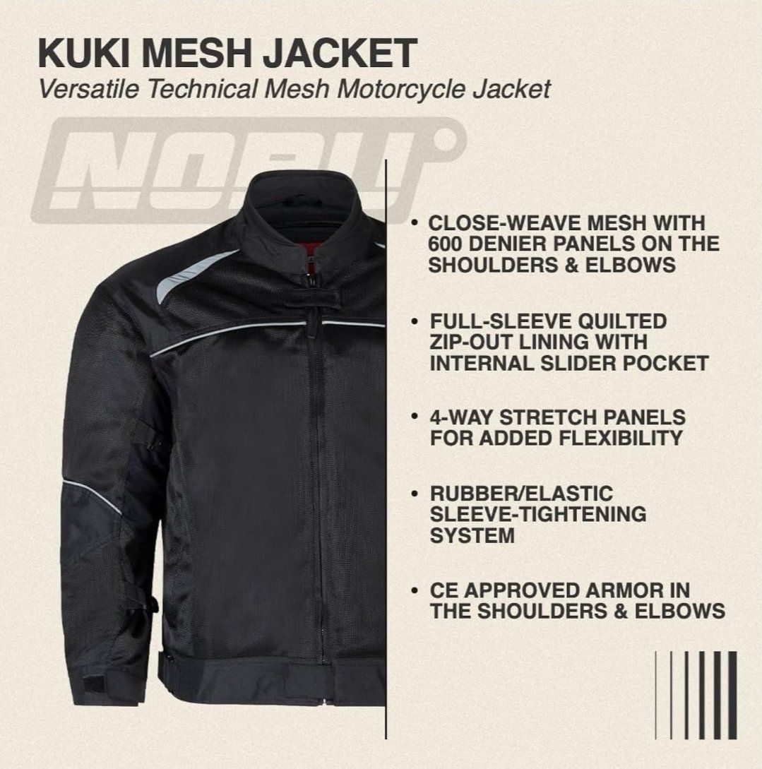 Noru Kuki mesh jacket