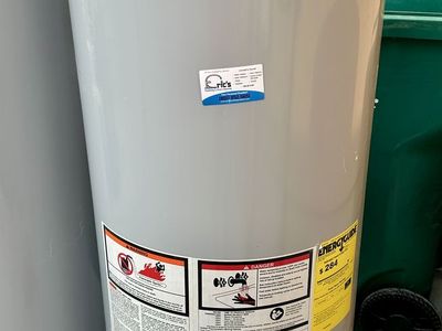 American Proline Commercial Grade 50 gallon gas water heater.