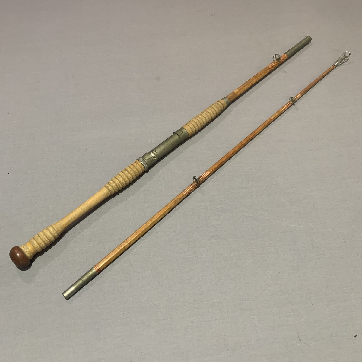 Antique Cane Cat Fishing pole 67"