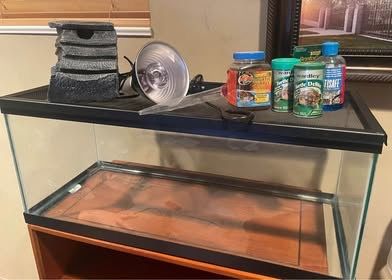 Complete Turtle Aquarium Setup!