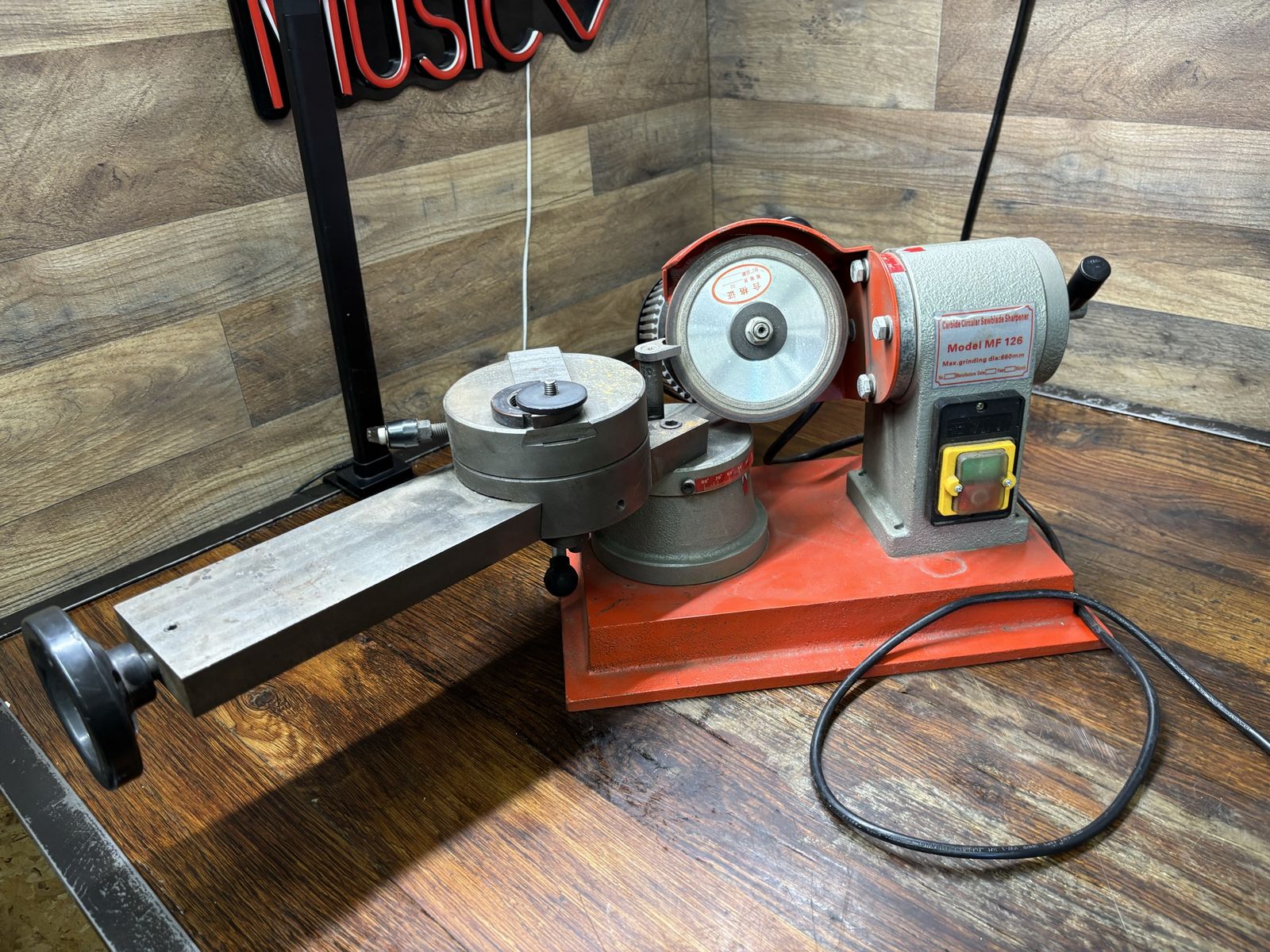 Carbide circular sawblade sharpener Model MF126 250w